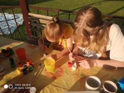 Рисование на камне